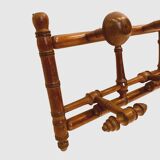 Wall coat rack in imitation of 20th century bamboo