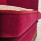 1960s, Danish velour 2 seater drop arm sofa, velour, original condition.