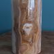 Vase pot for brushes and pencils in marble or onyx.