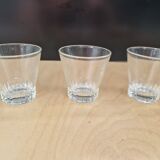 3 verres à digestif