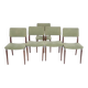 Chaises de salle à manger S82 par Eugenio Gerli pour Tecno