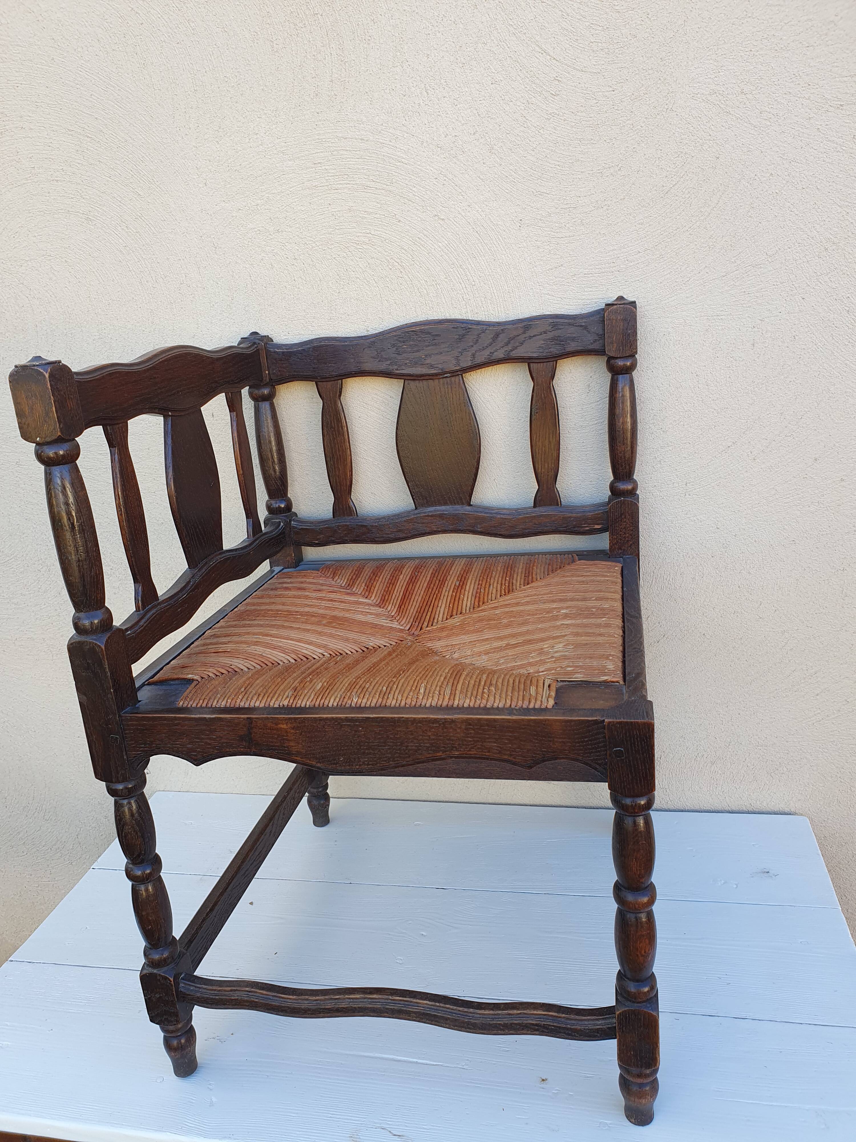 Vintage fireside armchair