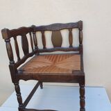 Vintage fireside armchair