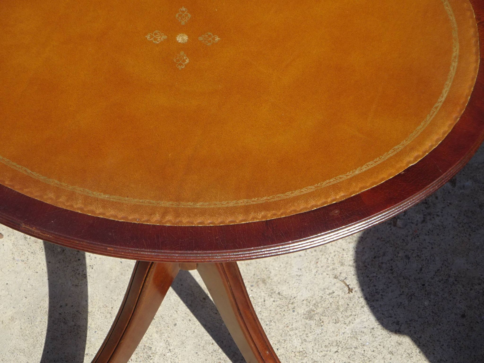 Sellette plateau ovale de style anglais