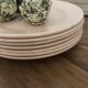 Digoin-Sarreguemines pink dessert plates