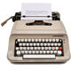 Machine à écrire underwood 319 beige révisée ruban neuf