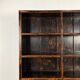 Vintage bookcase asian black