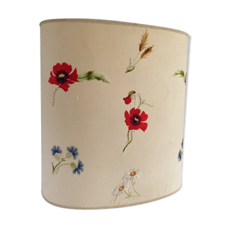Abat-jour vintage ovale fait main