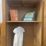 Vintage asymmetrical wardrobe