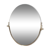 Miroir ovale seventies