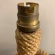 Rope lamp, handmade in the 70s