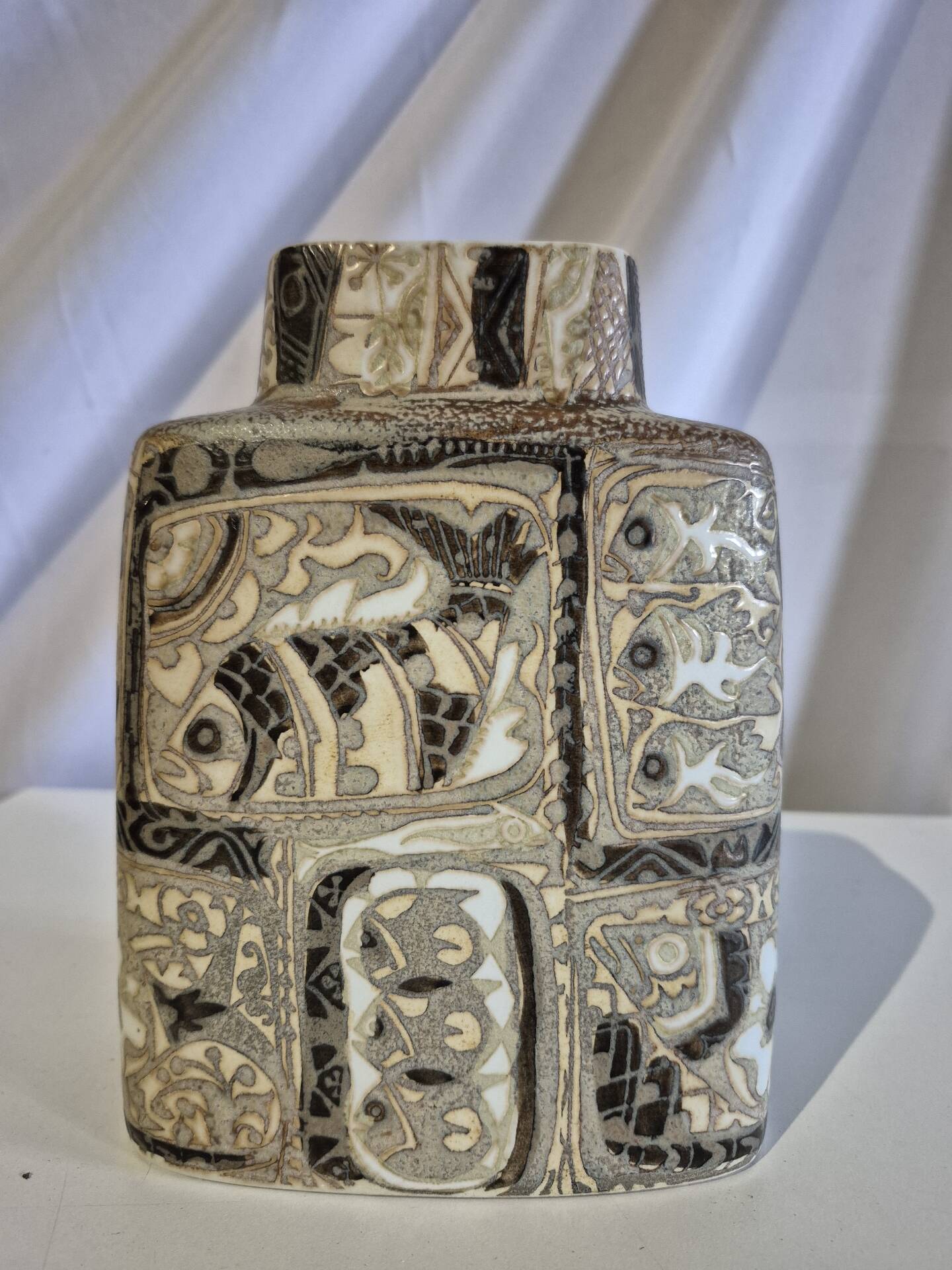 Royal copenhagen vase Baya Fajance by Nils Thorsson ceramic