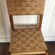 Chair made of wood and rope