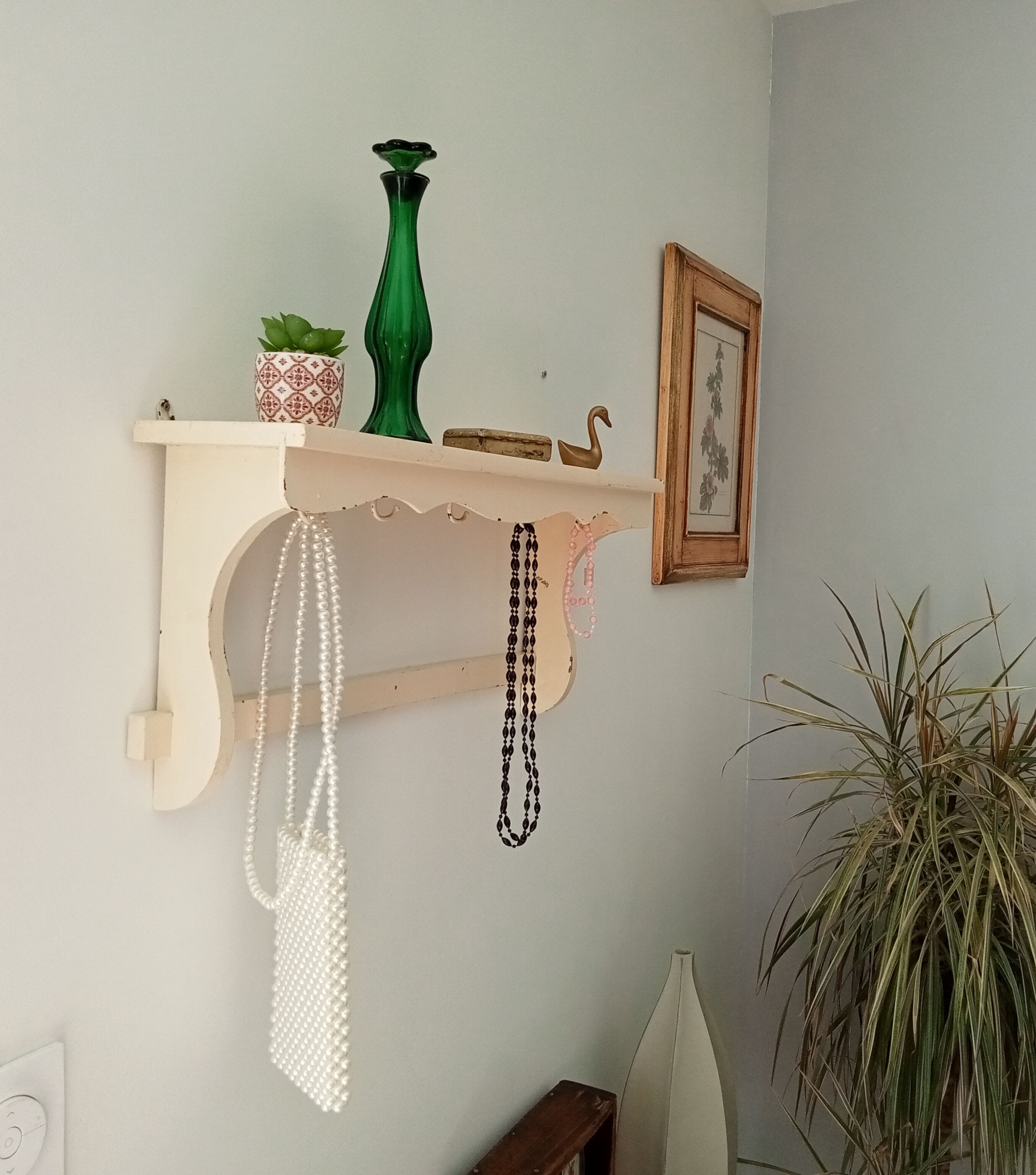 Vintage wall shelf