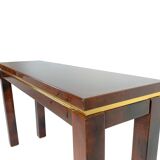 Parchment console