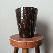 Ceramic vase, handmade pottery, contemporary design, country decor