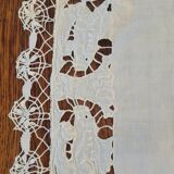 Lot 2 napperons anciens faits main