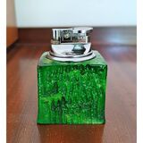 Vintage Green Alabaster Romano Bianchi Table Lighter