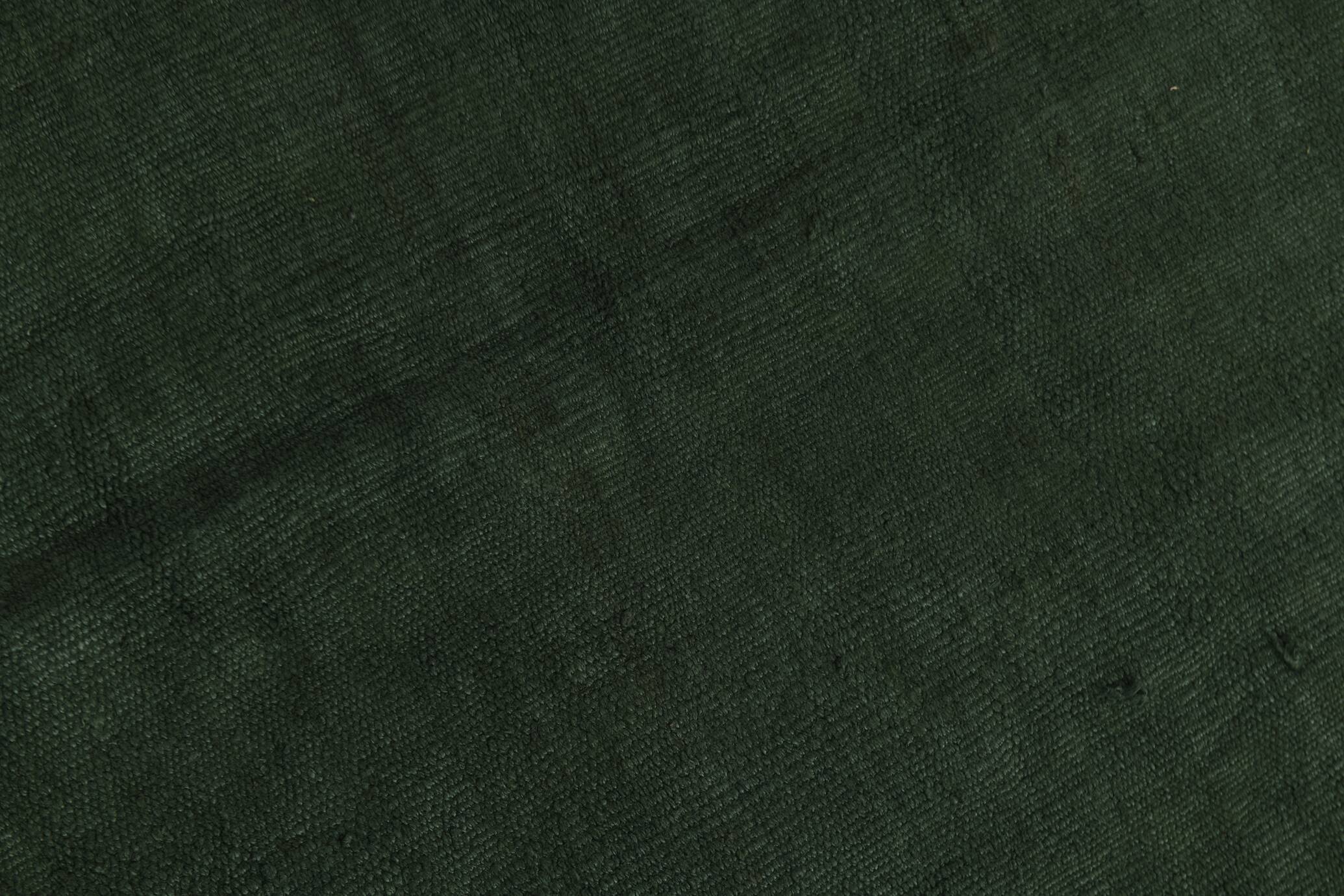 5x7 Green Turkish Kilim Rug, 142x229Cm