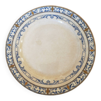 Colbert Creil Montereau plate