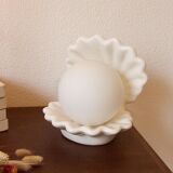 Vintage shell lamp 80s