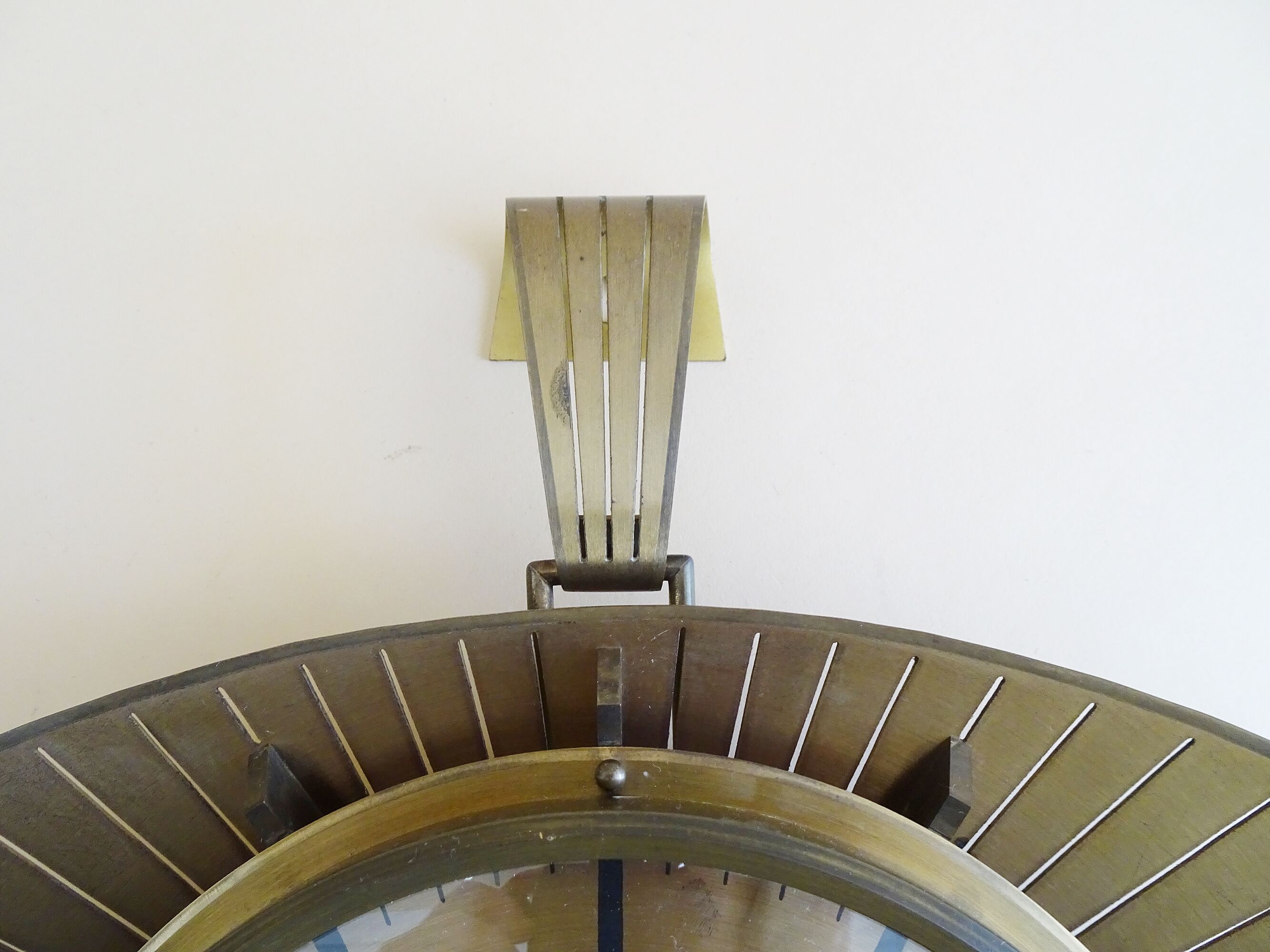 Atlanta Electric brass wall clock