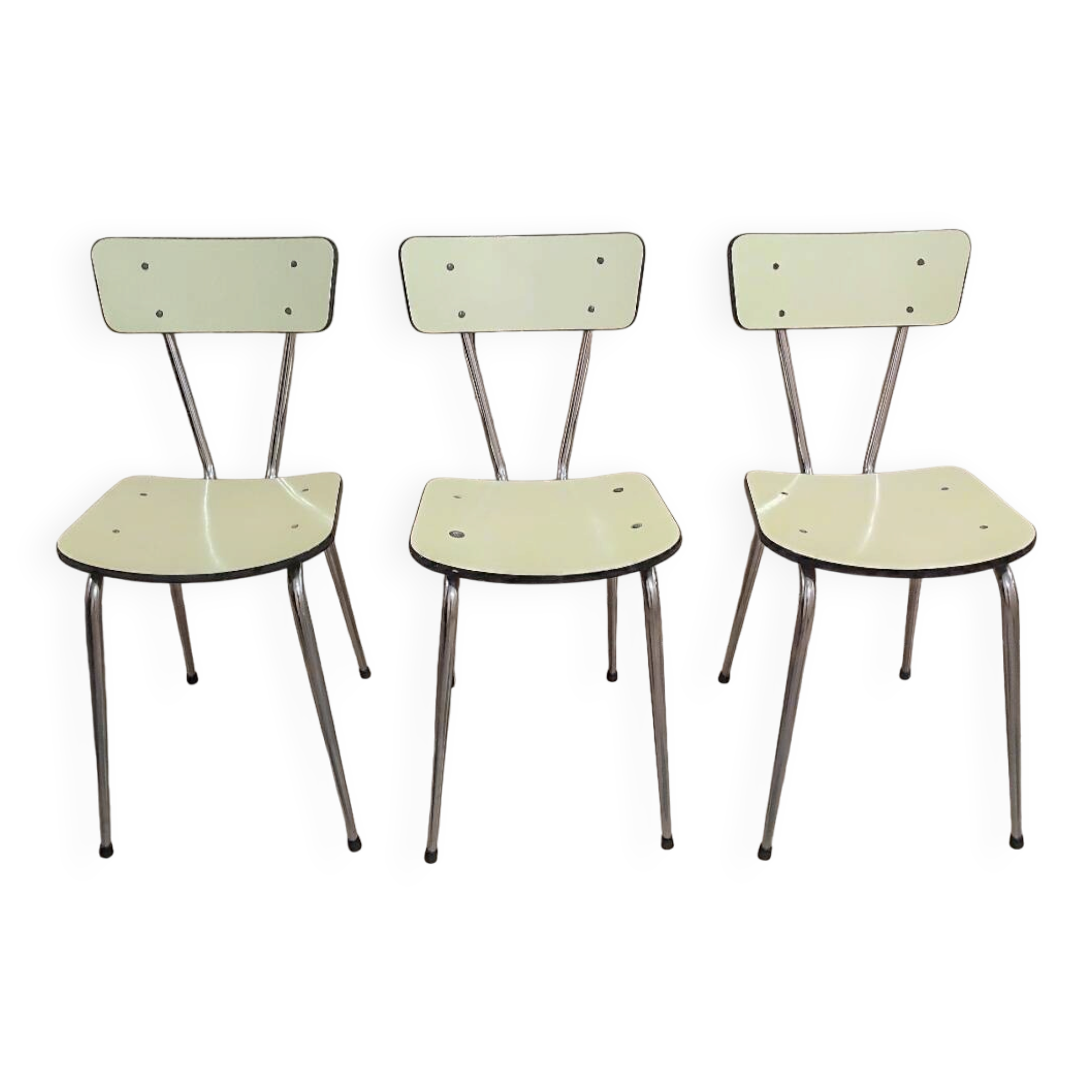 Vintage formica and metal chair