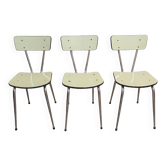 Vintage formica and metal chair