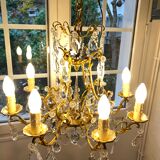 Louis XV style bronze chandelier