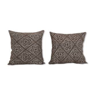 Matching oriental kilim pillow cover