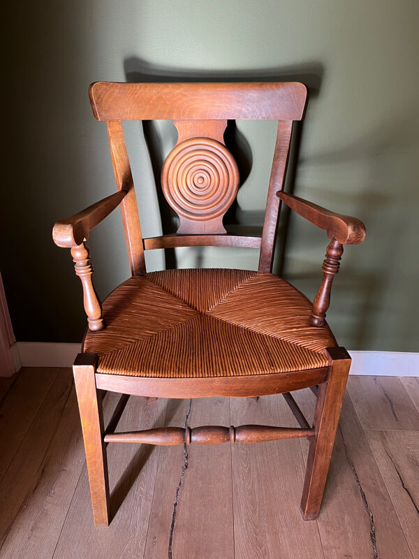 Fauteuil néo basque art déco