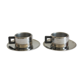 2 cups sto casalinghi italian design 70s