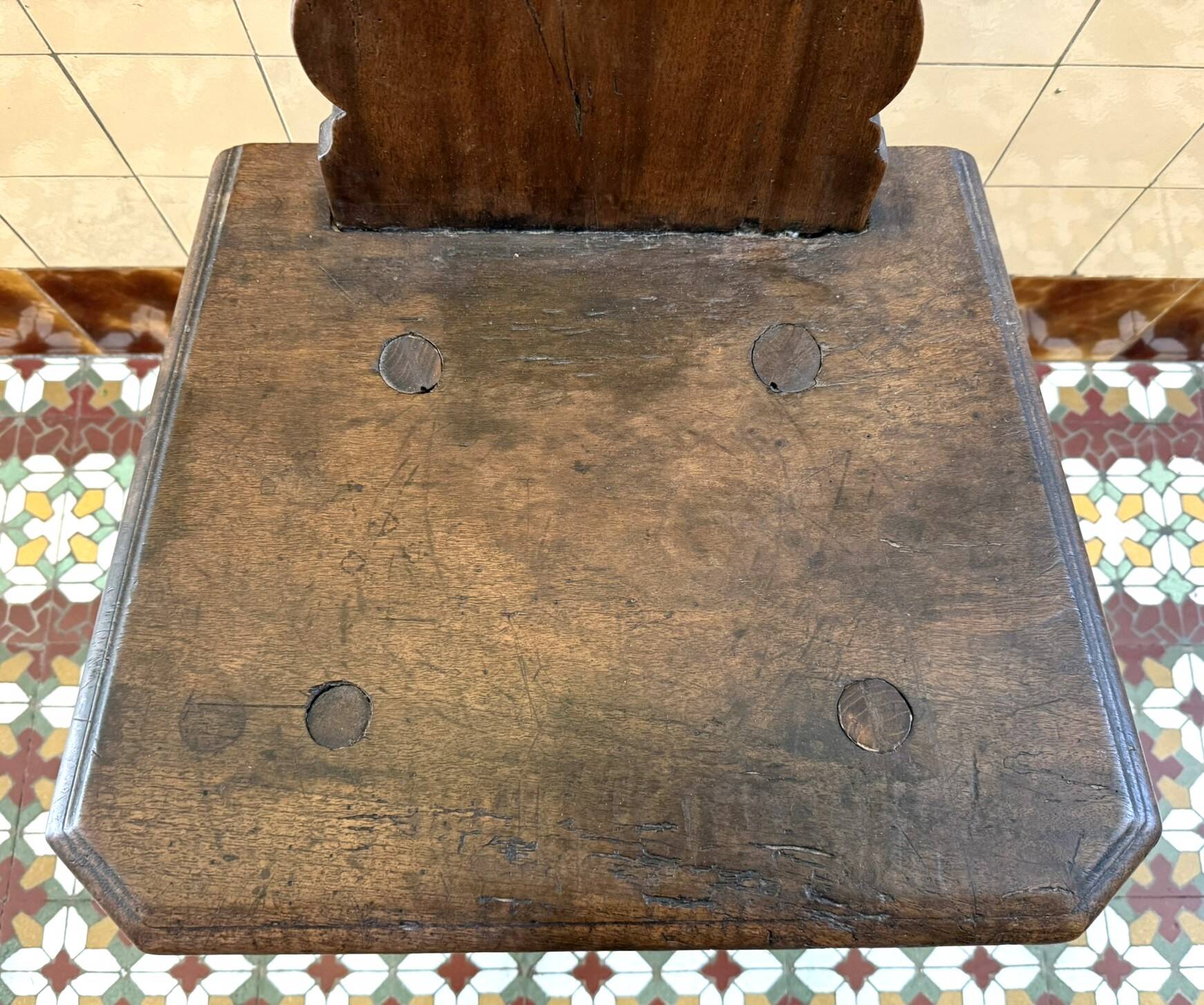 Chaise alsacienne, XVIIIe siècle