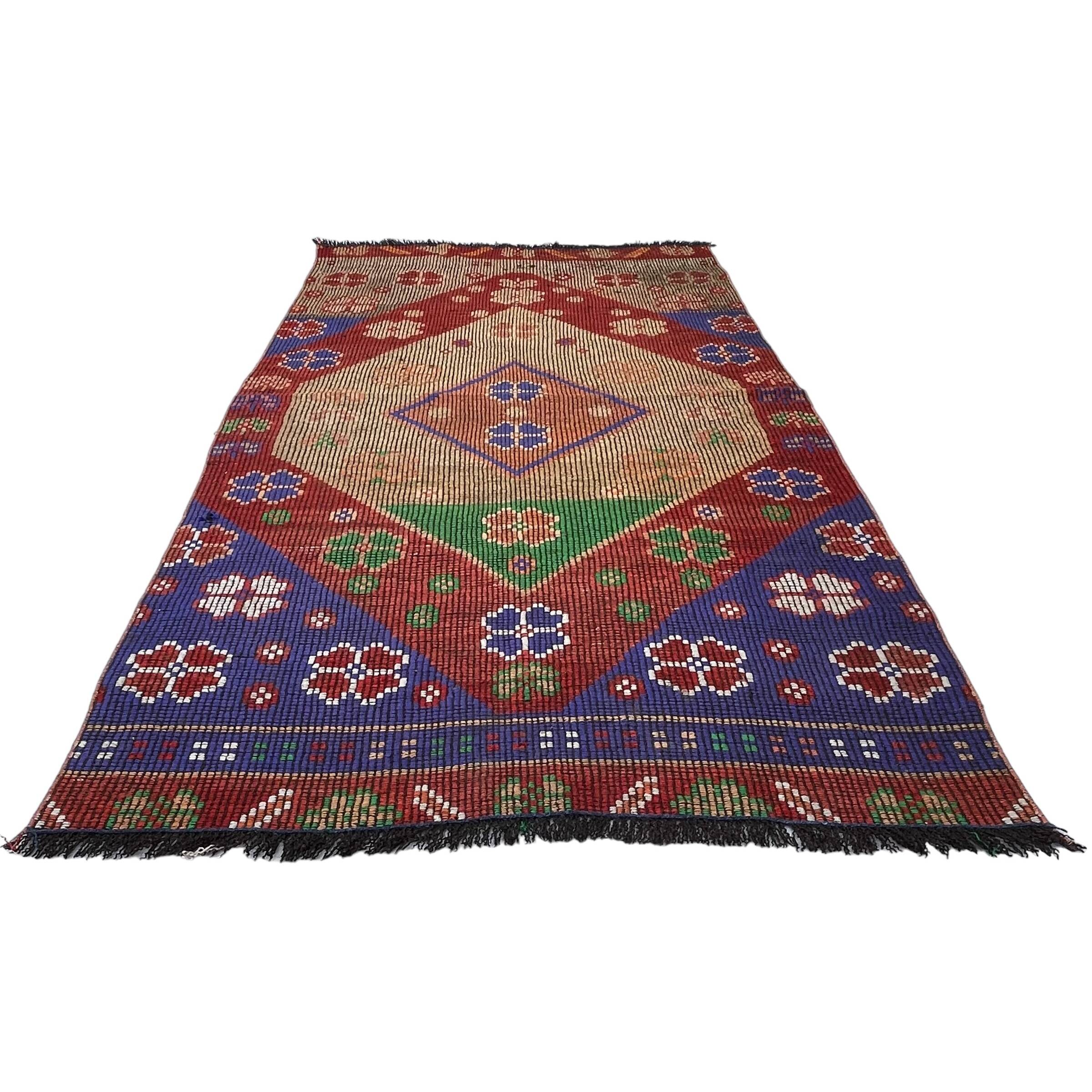 Vintage turkish kilim rug , 220 x 117 cm