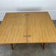 Compass leg table, 1950s, vintage.