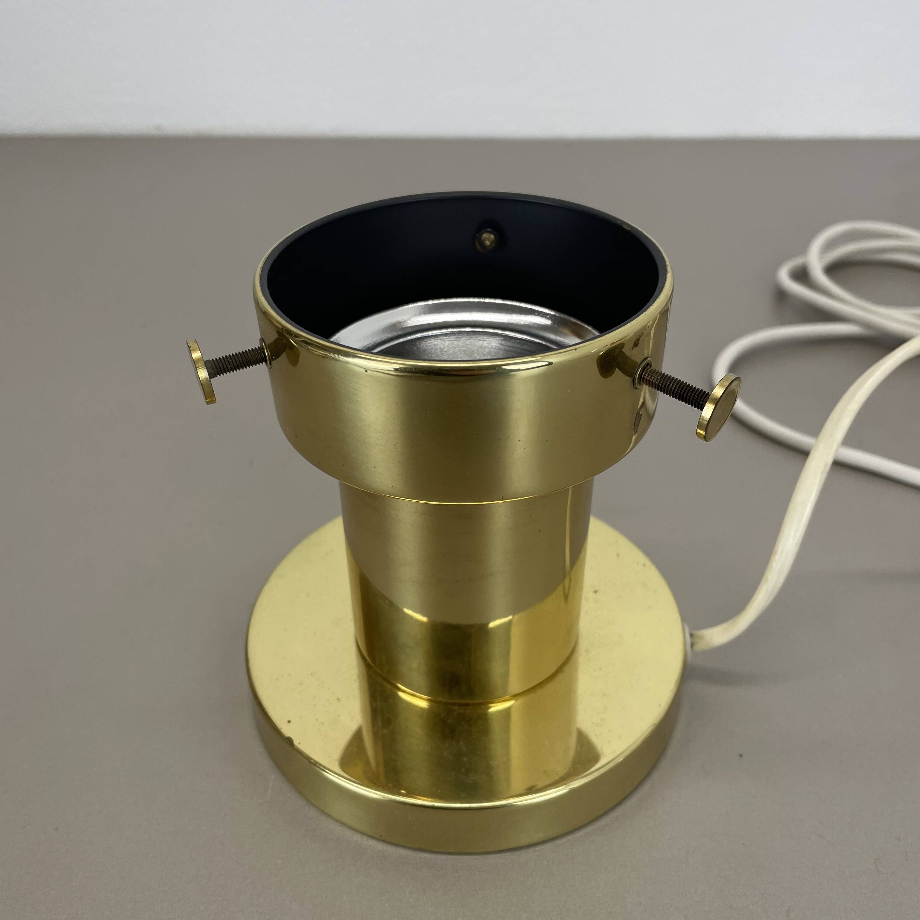 Modernist Toni Zuccheri Table Light by Kaiser Leuchten Germany 1970