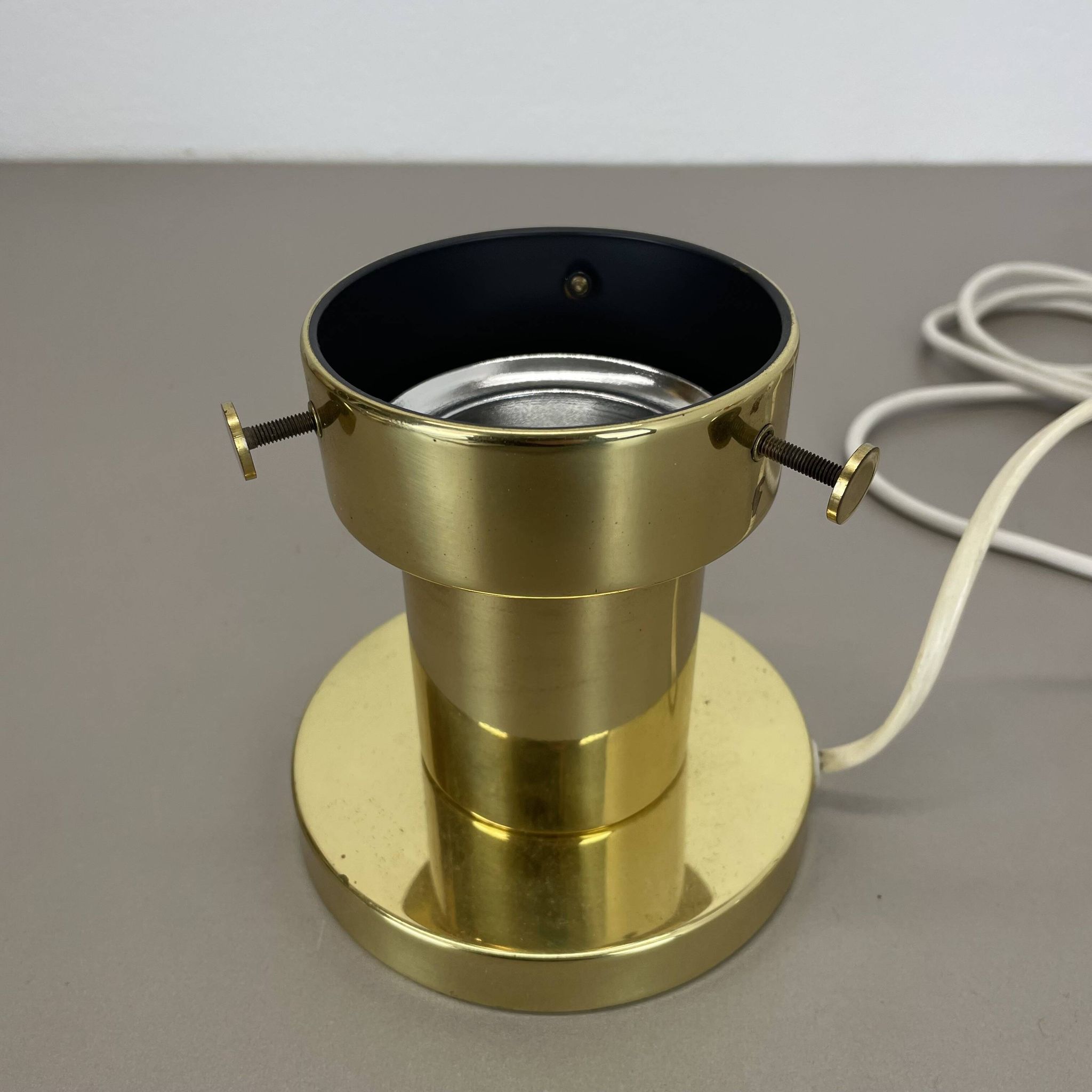 Lampe de table moderniste de Toni Zuccheri par Kaiser Leuchten Allemagne 1970