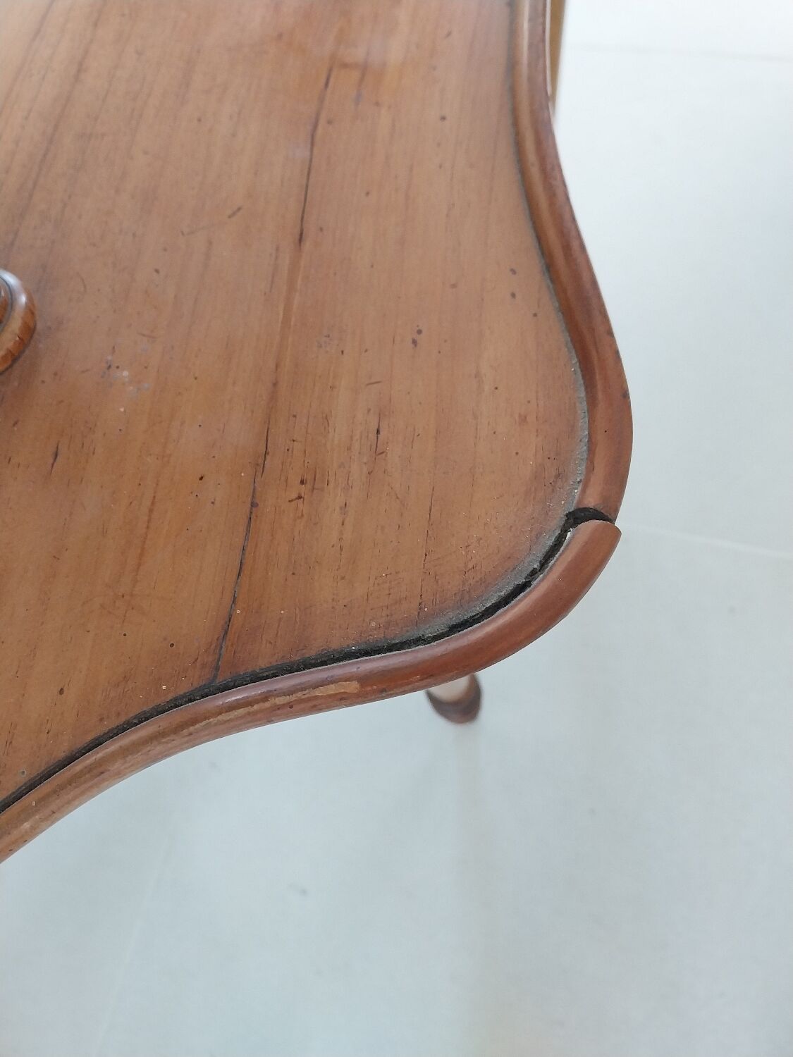 Louis XV style walnut tea table