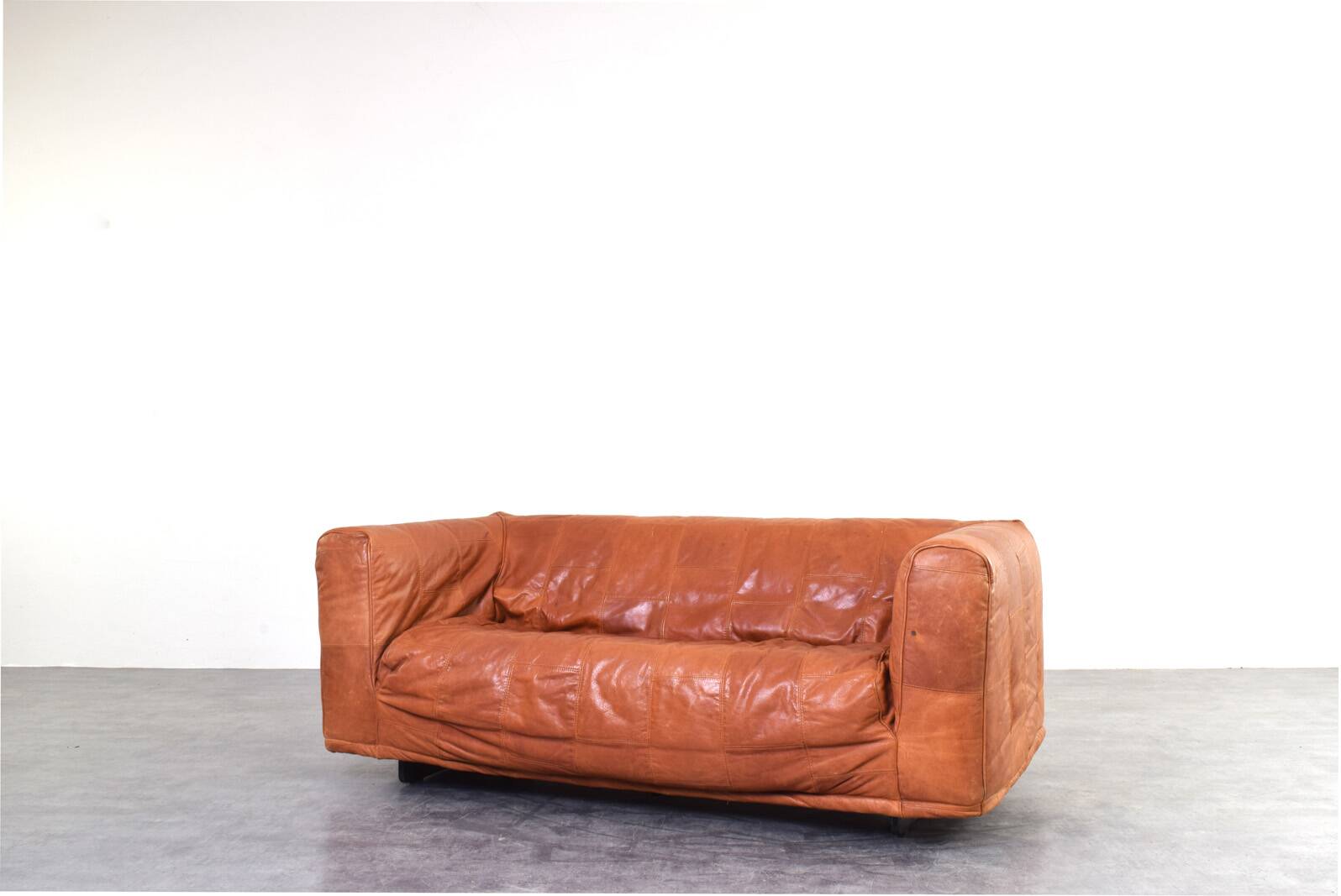 Leather Sofa Model Klippan by Noboru Nakamura for Ikea, 1980s.