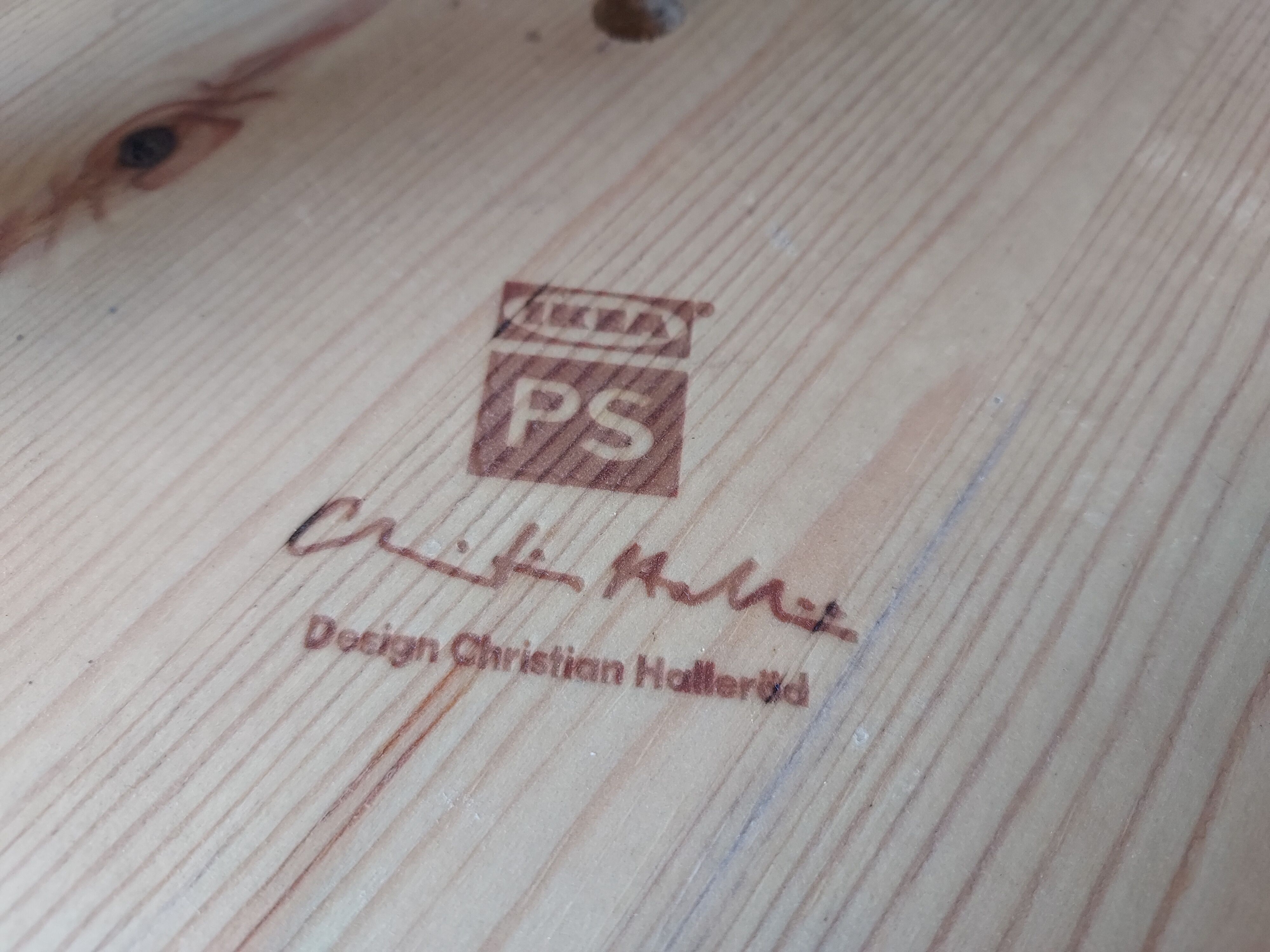 Ikea coffee table designer Christian Halleräd
