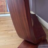 Art Deco console in rosewood
