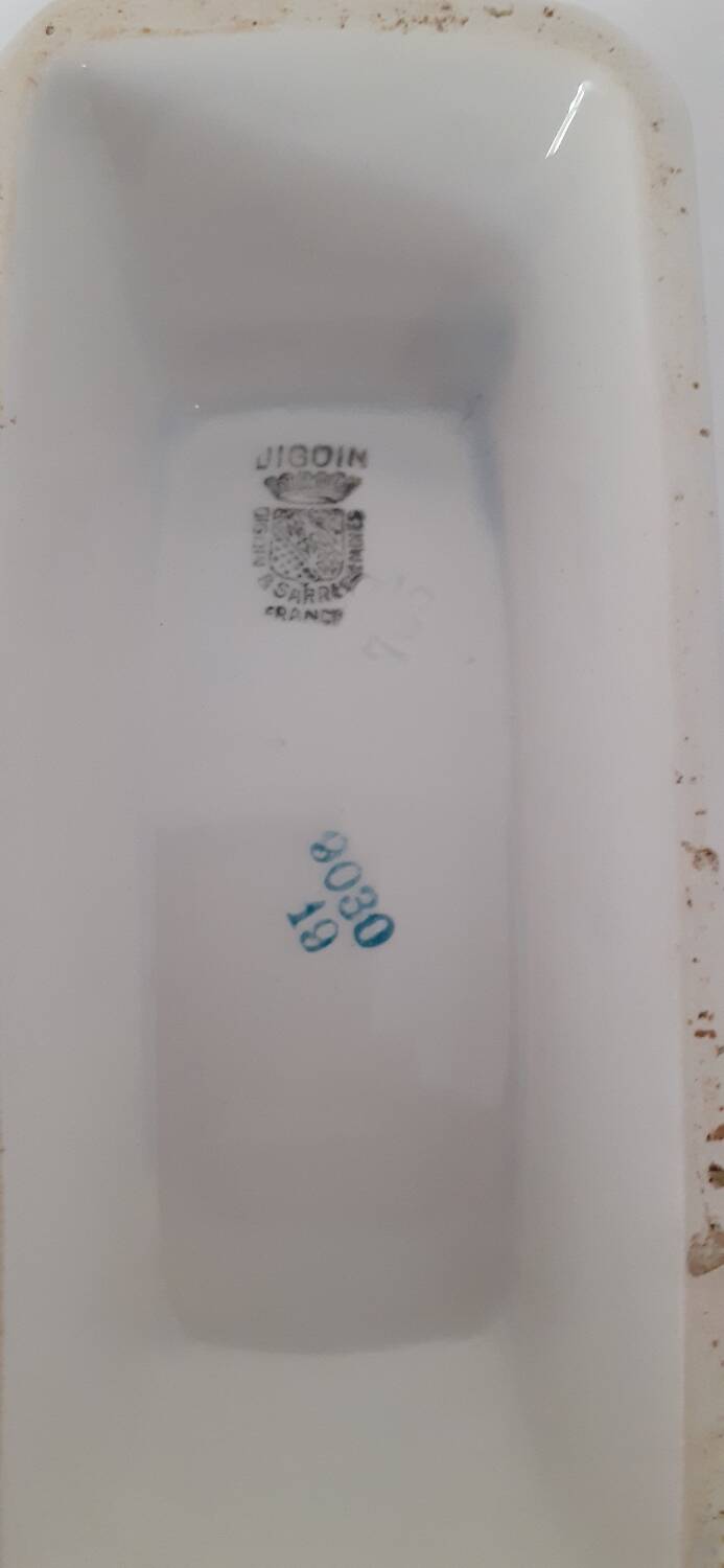 Digoin art deco porcelain coffee pot