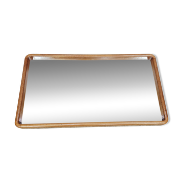 Danish wall mirror/designed by Aksel Kjersgaard for Holstebro Møbelfabrik