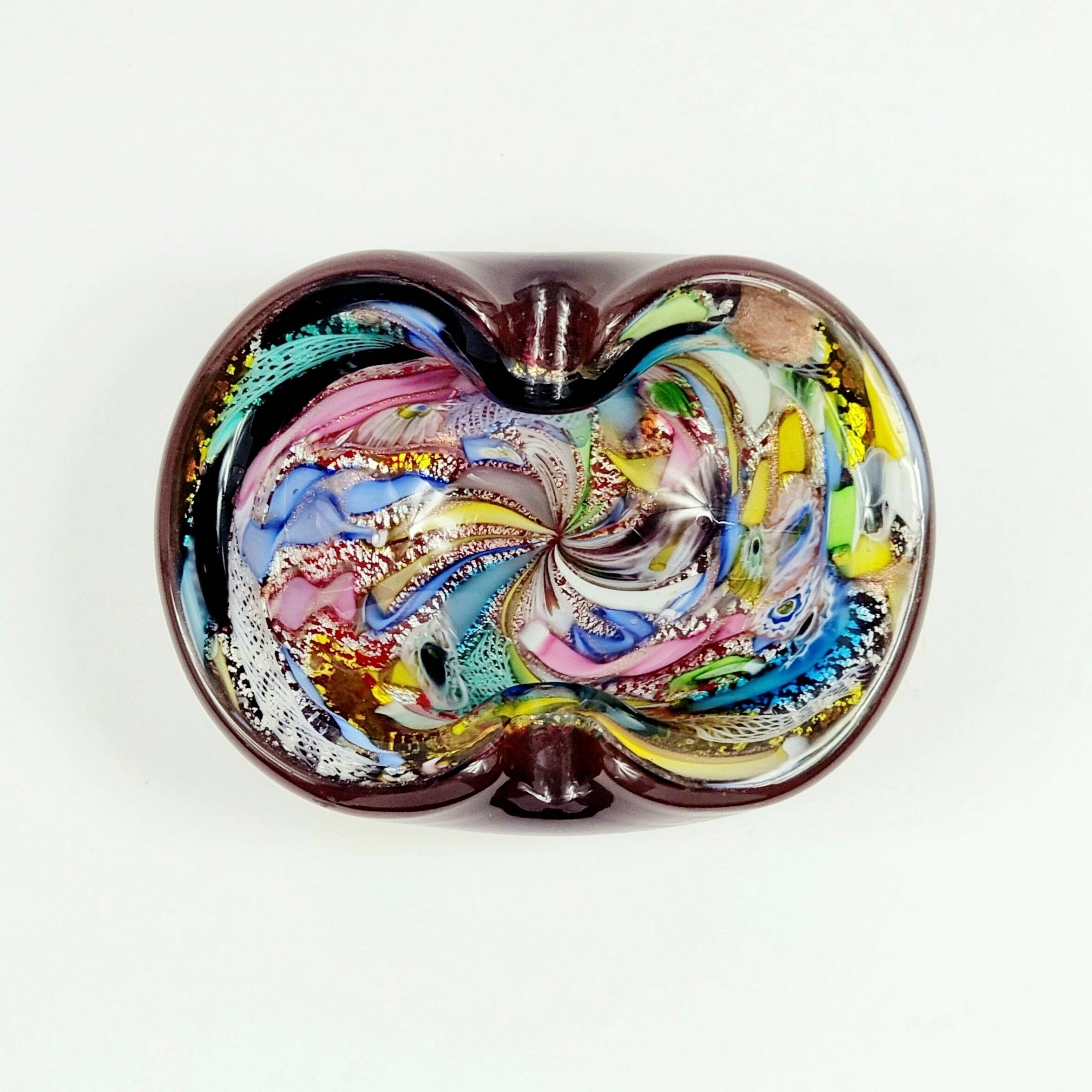 Cendrier en verre de Murano 'Tutti Frutti' par Dino Martens, 1960