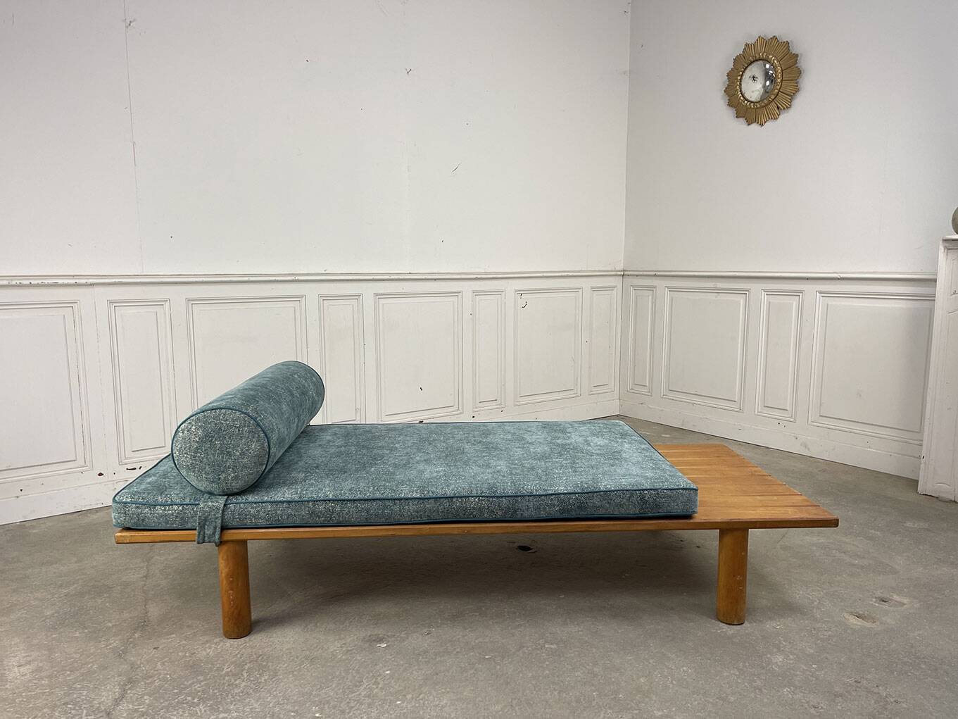 Banquette daybed Les Arcs 1950