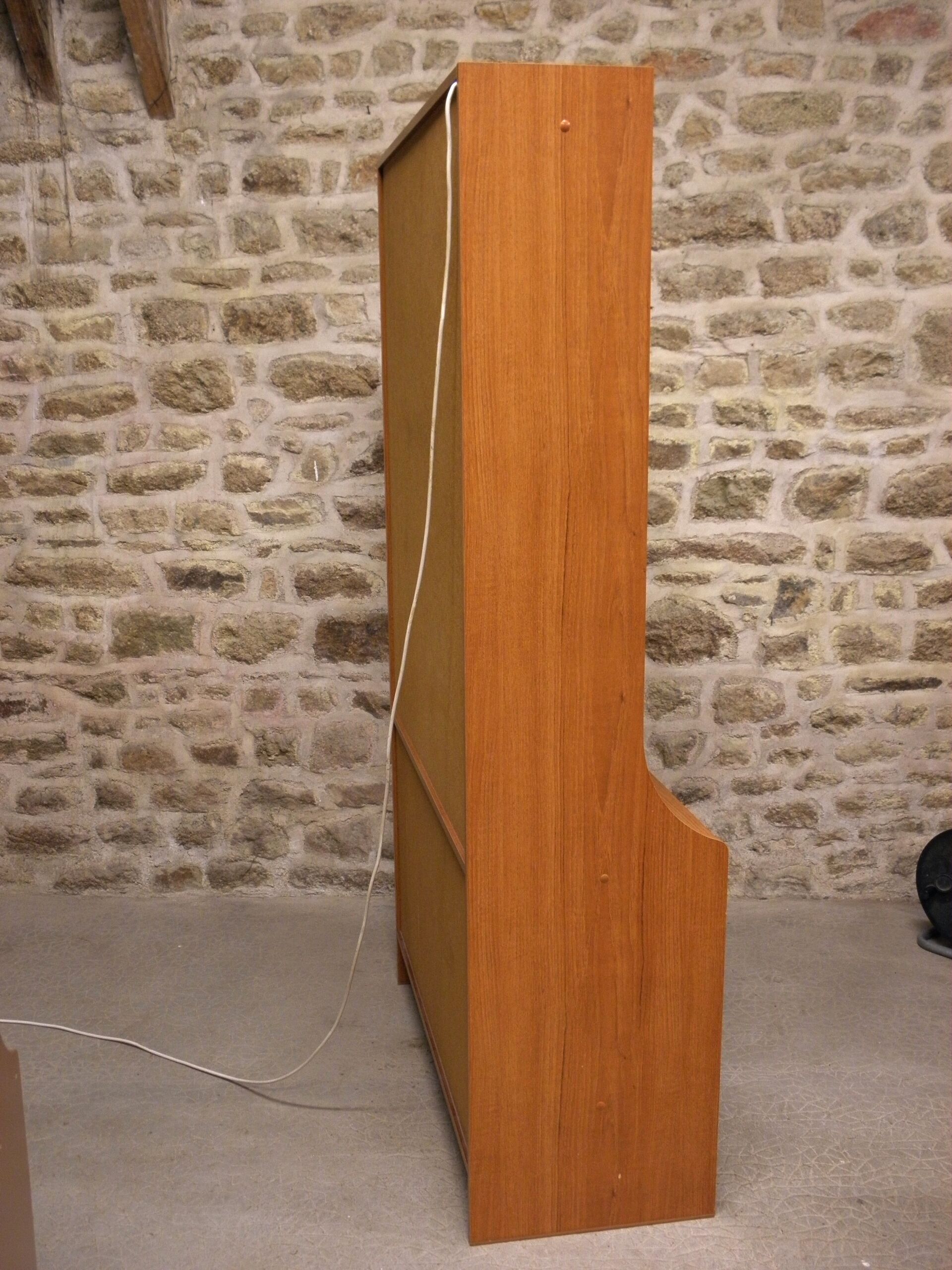 Bibliothèque modulable années 70