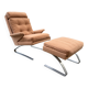 Swing Armchair & Ottoman Reinhold Adolf Hans-Jürgen Schräpfer Cor 1970