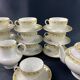 Limoges porcelain tea set Bernardaud Teapot sugar bowl milk pot cups