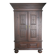 Antique carved oak farmhouse wardrobe, 1780