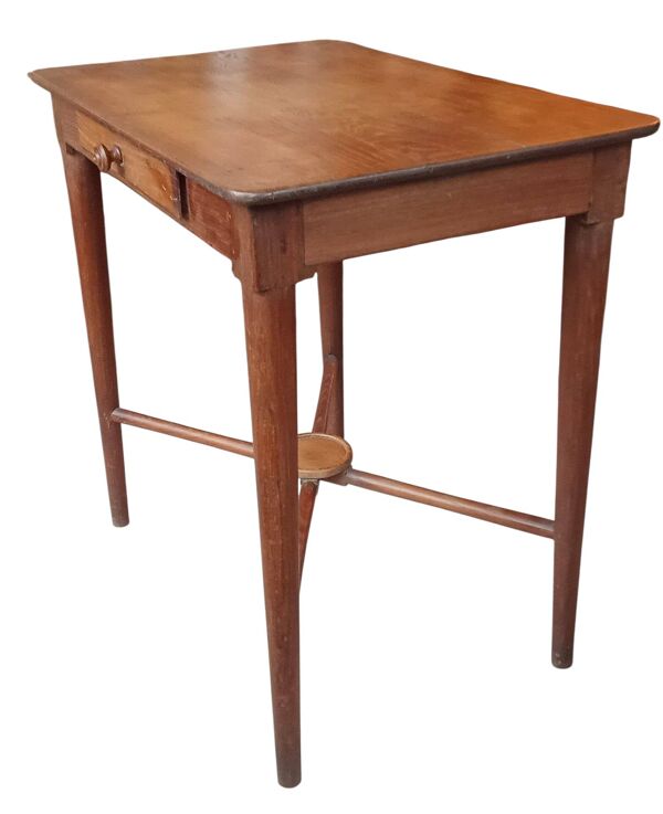 Ancien bureau table d'appoint en bois